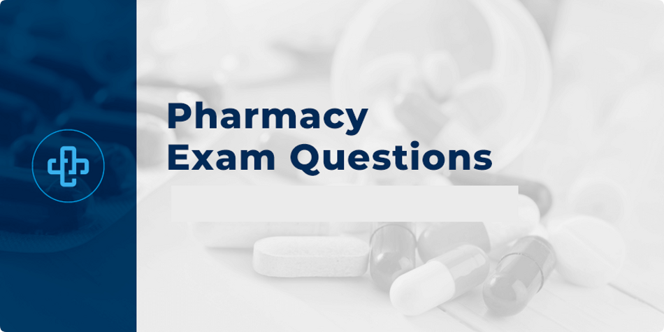 Pharmacists Prometric MCQs